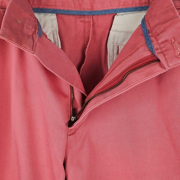 POLO RALPH LAUREN FLAT FRONT SHORTS - SALMON COLOR, SIZE 31 - CLASSIC FIT! - Picture 3 of 10